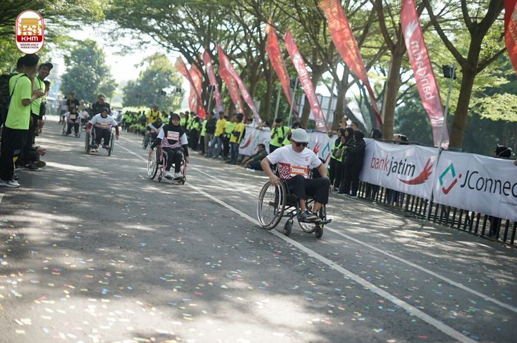 Race photo from Kediri Half Marathon 2024