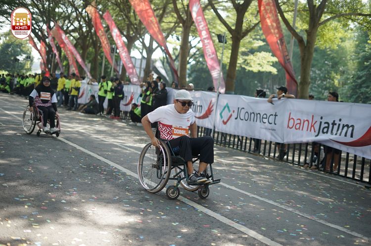 Race photo from Kediri Half Marathon 2024