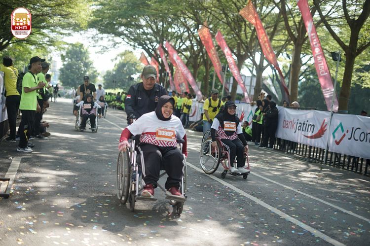 Race photo from Kediri Half Marathon 2024