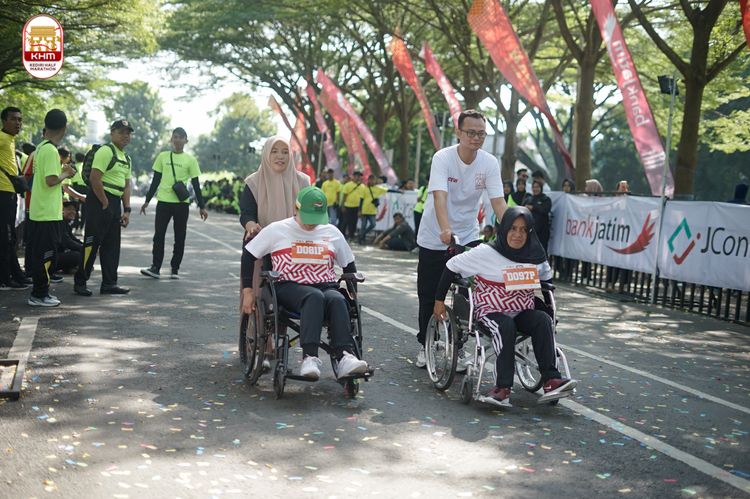 Race photo from Kediri Half Marathon 2024