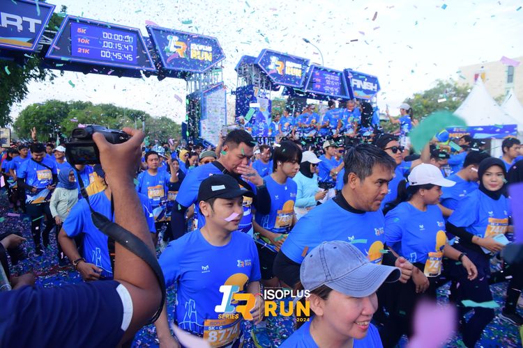 Race photo from Isoplus Run 2024 Surabaya