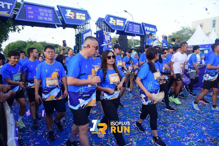 Race photo from Isoplus Run 2024 Surabaya