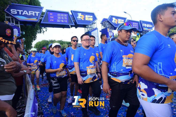 Race photo from Isoplus Run 2024 Surabaya