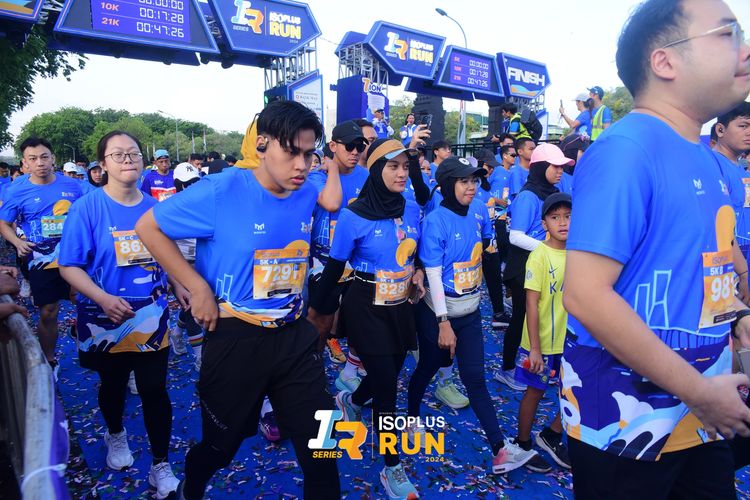 Race photo from Isoplus Run 2024 Surabaya