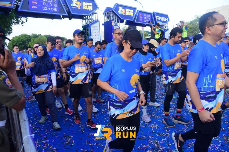 Race photo from Isoplus Run 2024 Surabaya