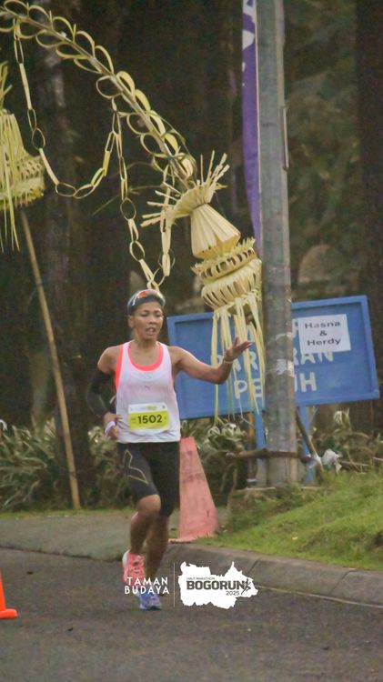 Race photo from Taman Budaya x BOGORUN 2025