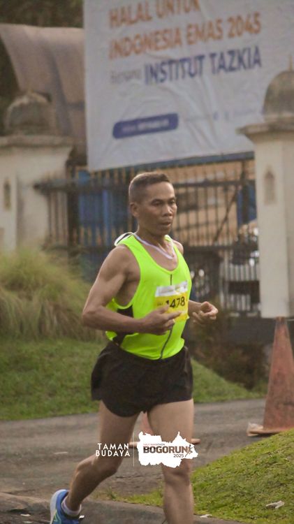 Race photo from Taman Budaya x BOGORUN 2025
