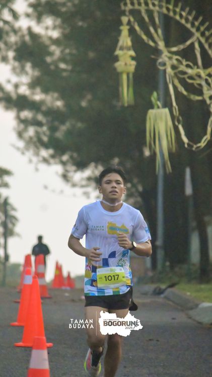 Race photo from Taman Budaya x BOGORUN 2025