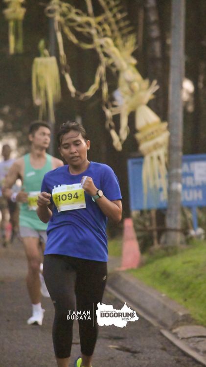 Race photo from Taman Budaya x BOGORUN 2025