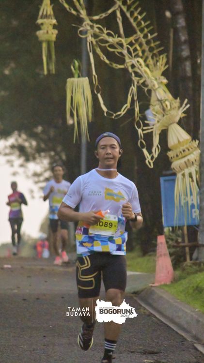 Race photo from Taman Budaya x BOGORUN 2025