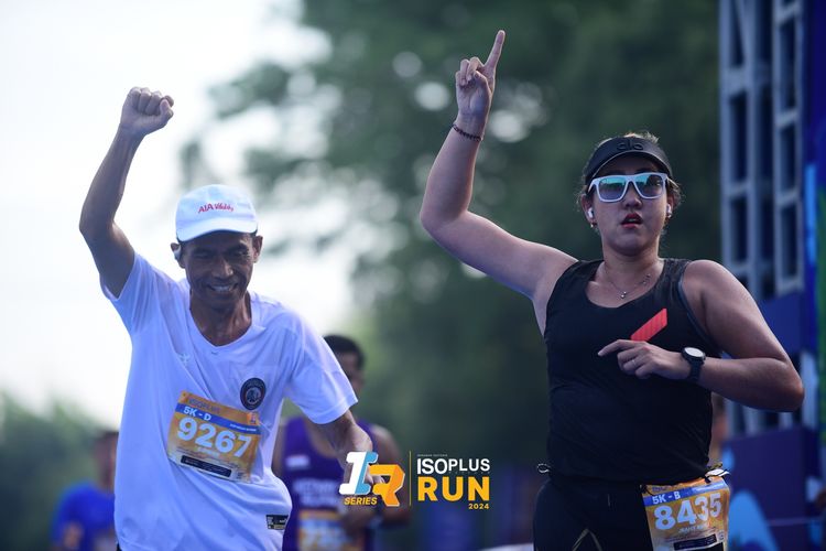 Race photo from Isoplus Run 2024 Surabaya