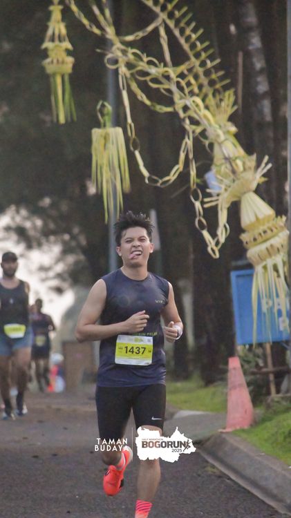 Race photo from Taman Budaya x BOGORUN 2025
