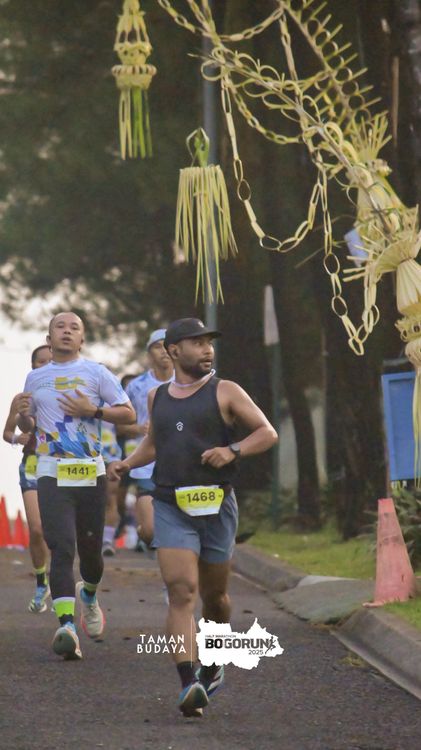 Race photo from Taman Budaya x BOGORUN 2025