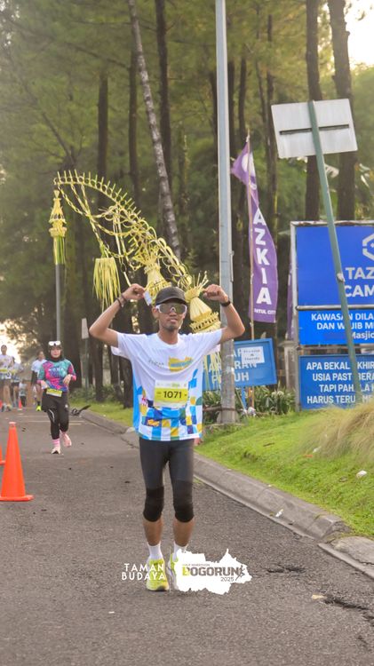 Race photo from Taman Budaya x BOGORUN 2025
