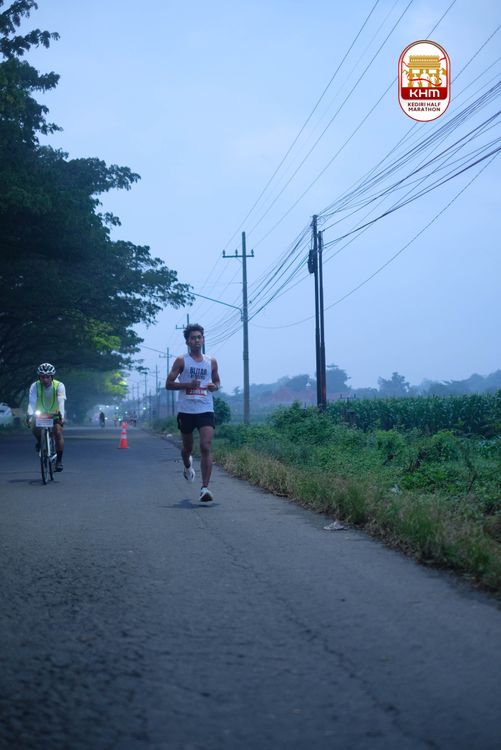 Race photo from Kediri Half Marathon 2025