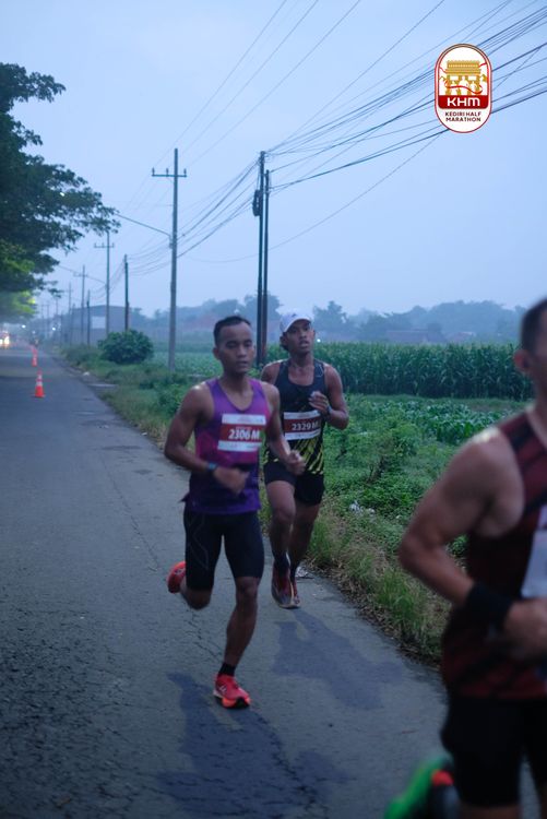Race photo from Kediri Half Marathon 2025