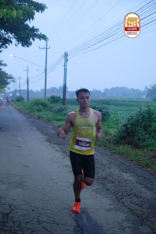 Race photo from Kediri Half Marathon 2025