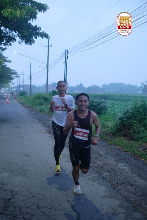 Race photo from Kediri Half Marathon 2025