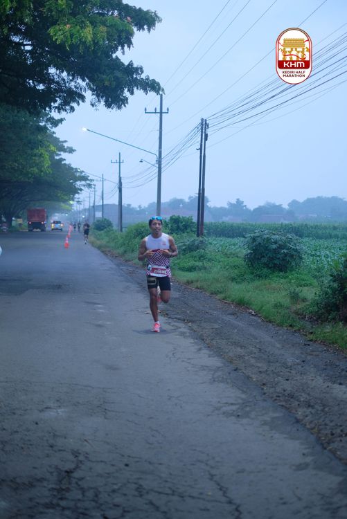 Race photo from Kediri Half Marathon 2025