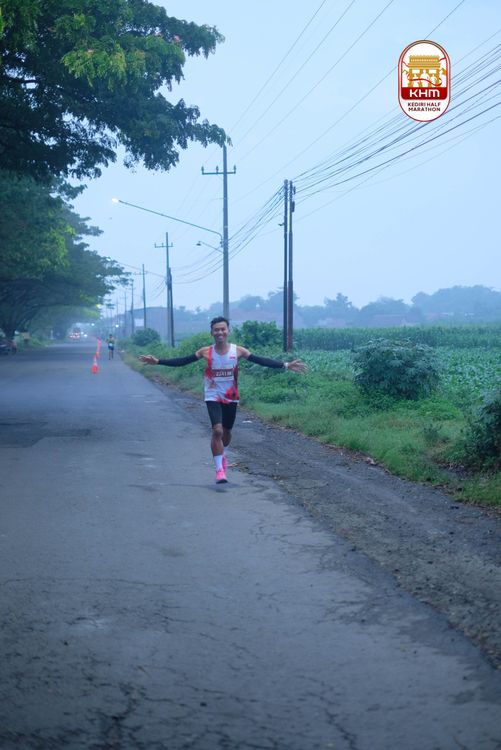 Race photo from Kediri Half Marathon 2025
