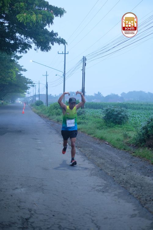 Race photo from Kediri Half Marathon 2025
