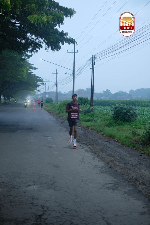 Race photo from Kediri Half Marathon 2025