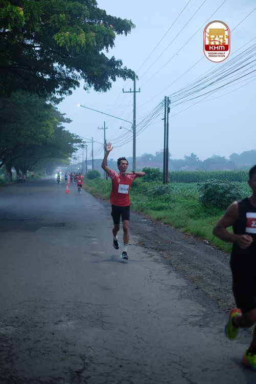 Race photo from Kediri Half Marathon 2025