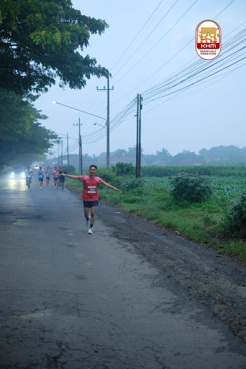 Race photo from Kediri Half Marathon 2025