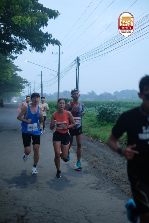 Race photo from Kediri Half Marathon 2025