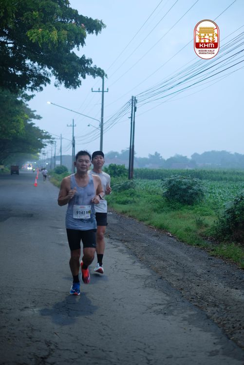 Race photo from Kediri Half Marathon 2025