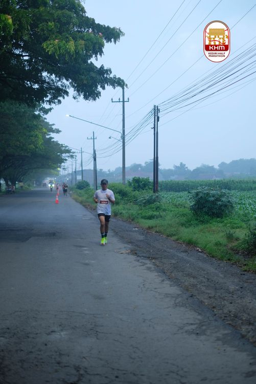 Race photo from Kediri Half Marathon 2025