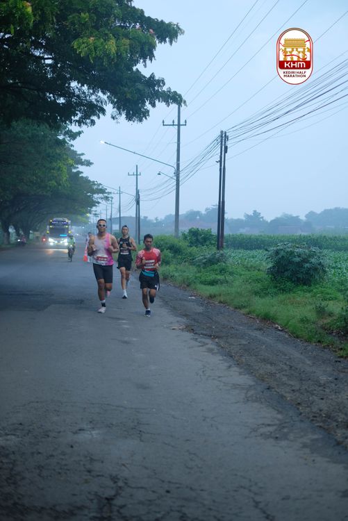 Race photo from Kediri Half Marathon 2025