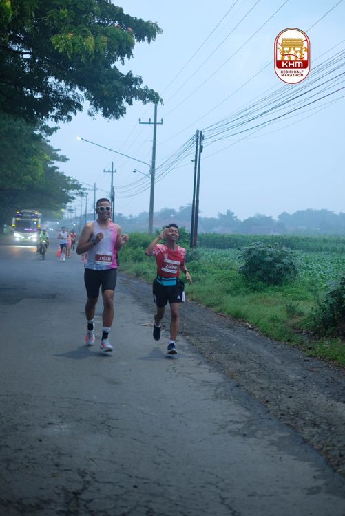 Race photo from Kediri Half Marathon 2025
