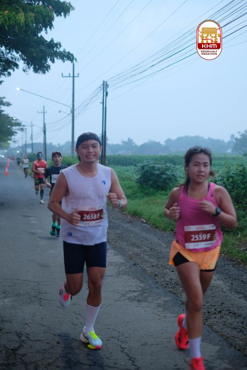 Race photo from Kediri Half Marathon 2025