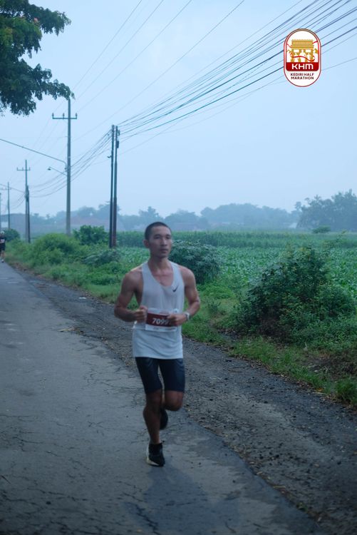 Race photo from Kediri Half Marathon 2025