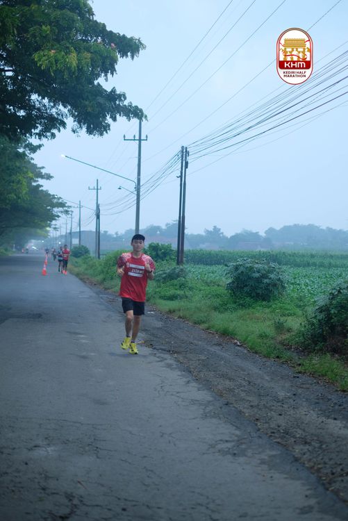 Race photo from Kediri Half Marathon 2025