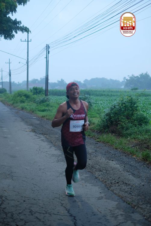 Race photo from Kediri Half Marathon 2025
