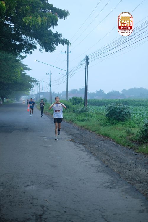 Race photo from Kediri Half Marathon 2025