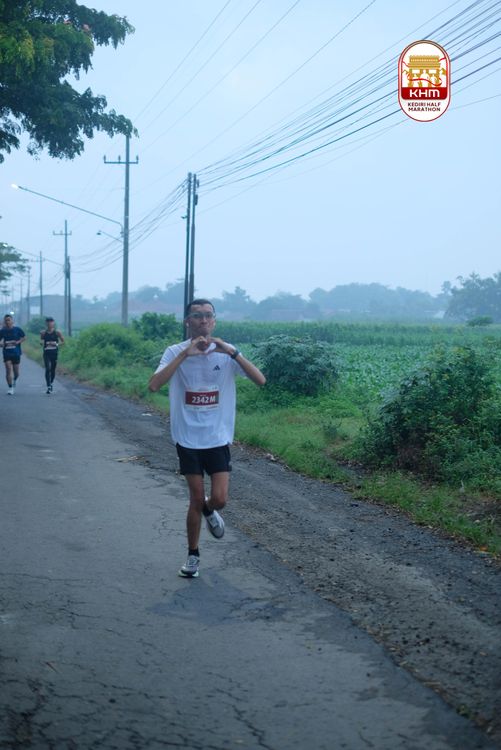 Race photo from Kediri Half Marathon 2025