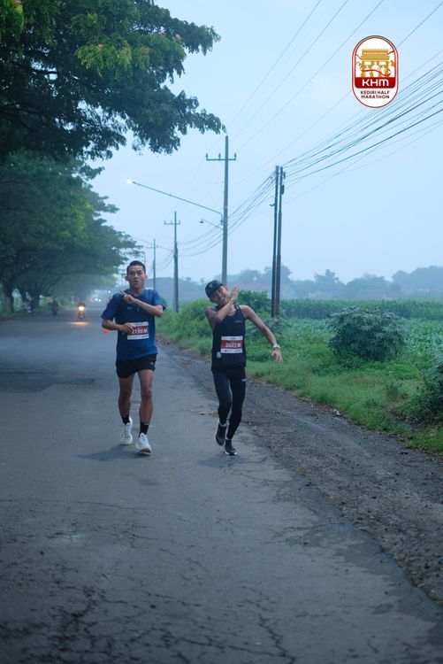 Race photo from Kediri Half Marathon 2025