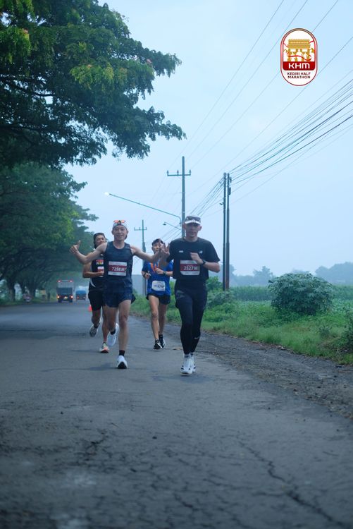 Race photo from Kediri Half Marathon 2025