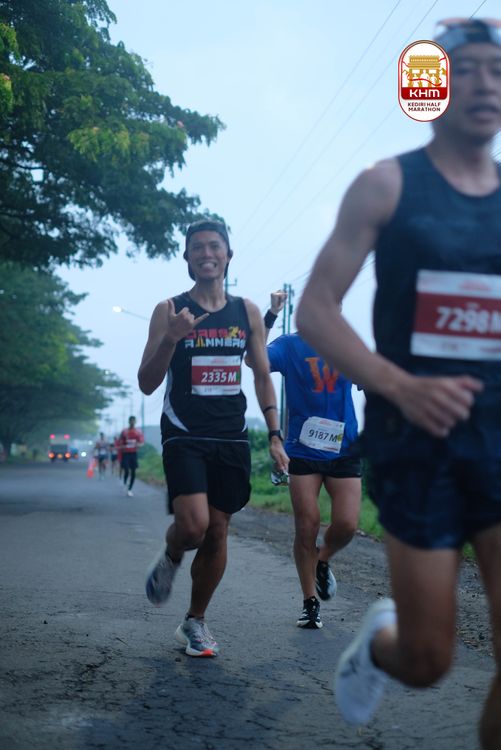 Race photo from Kediri Half Marathon 2025