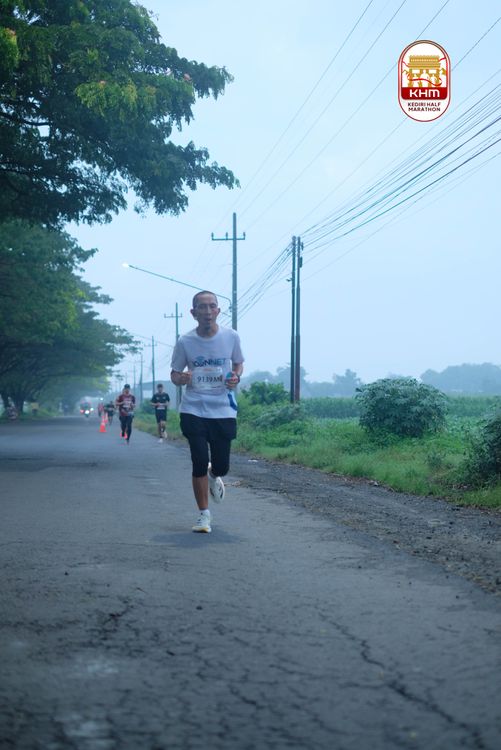 Race photo from Kediri Half Marathon 2025
