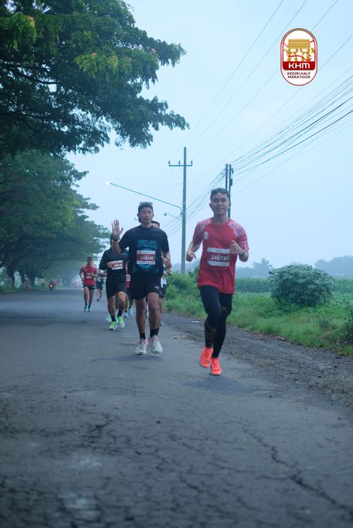 Race photo from Kediri Half Marathon 2025