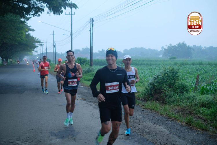 Race photo from Kediri Half Marathon 2025