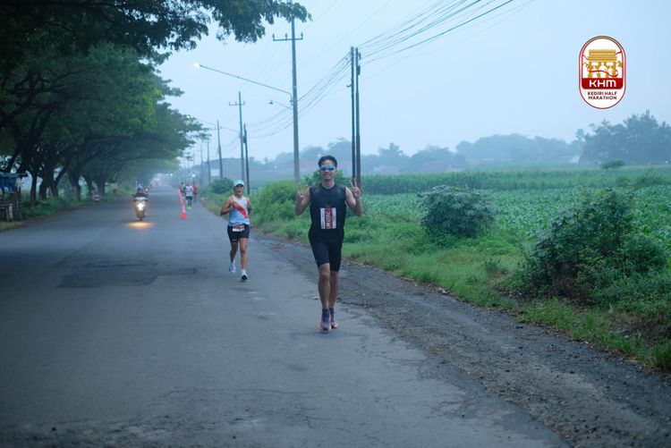 Race photo from Kediri Half Marathon 2025