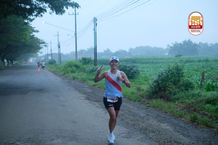 Race photo from Kediri Half Marathon 2025