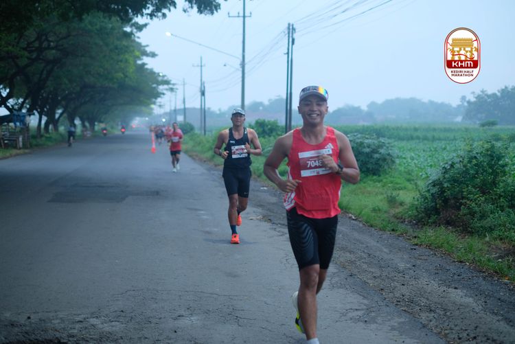 Race photo from Kediri Half Marathon 2025