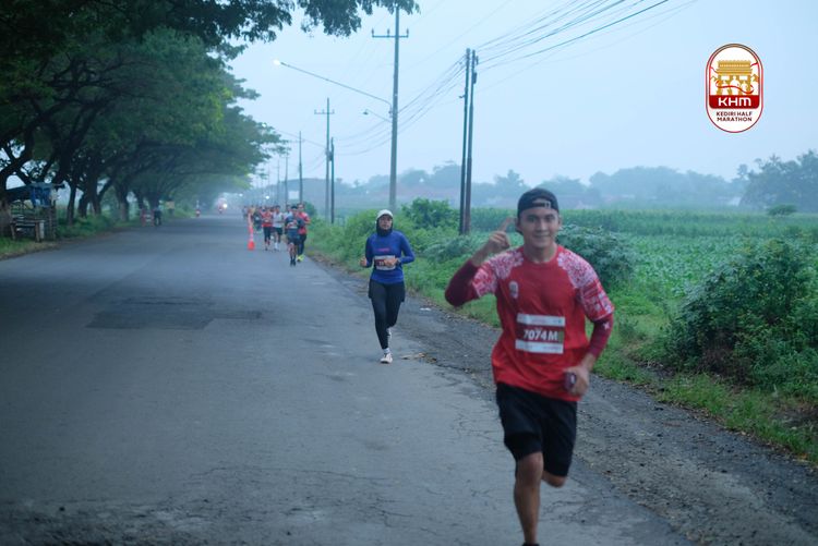 Race photo from Kediri Half Marathon 2025