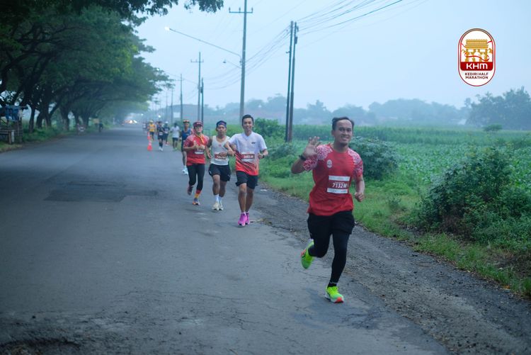 Race photo from Kediri Half Marathon 2025